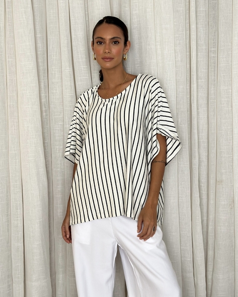 BLUSA MALU P&B LISTADO