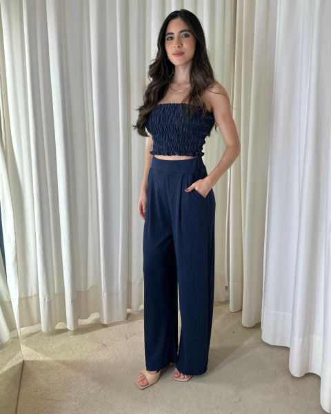 CALÇA OSLO AZUL MARINHO