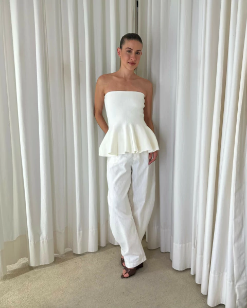 CALÇA SPENCER OFF WHITE