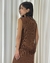 CONJUNTO PIETRA MARROM TRICOT na internet