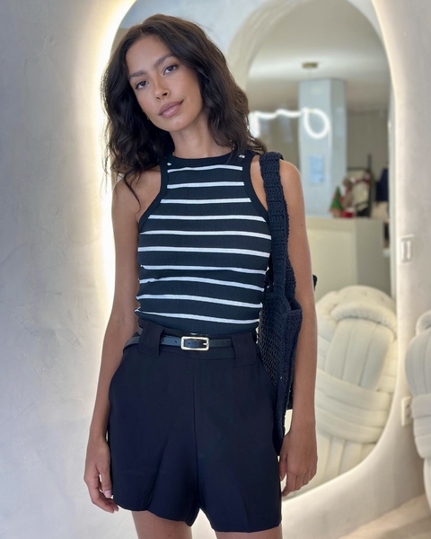 REGATA KLUM PRETO LISTRA