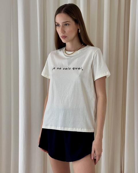 T-SHIRT QUOI OFF-WHITE