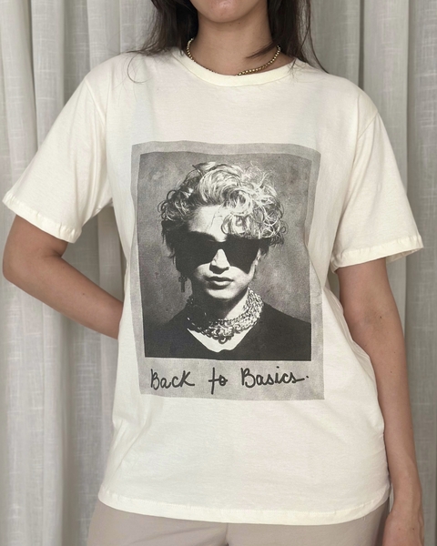 T-SHIRT MADONNA POLAROID OFF