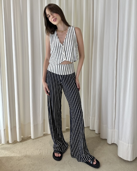 CALÇA MANUELA LISTRADO