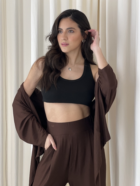 TOP MICA PRETO