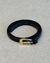 CINTO FINO PRETO FIVELA REDONDA