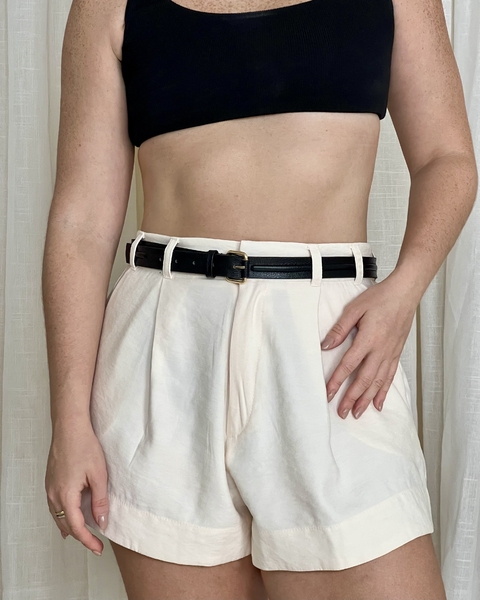 CINTO OLGA COURO PRETO