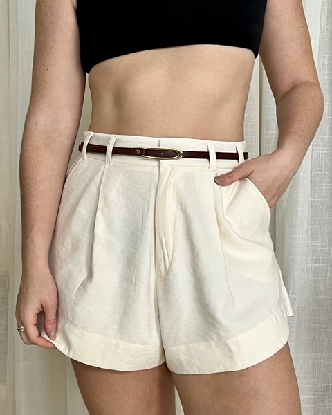 CINTO GUTA COURO MARROM