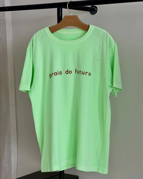 T-SHIRT PRAIA DO FUTURO VERDE