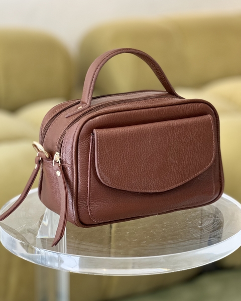 BOLSA SQUARE CARAMELO