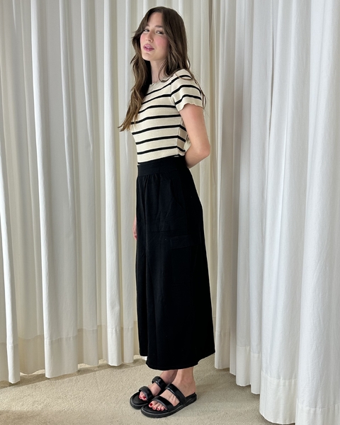 SAIA GUTA PRETO TRICOT