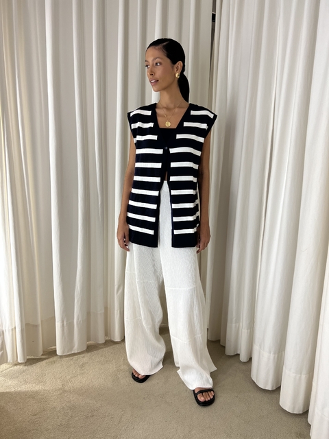 COLETE JULIA TRICOT AZUL MARINHO