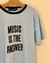 T-SHIRT MUSIC AZUL & PRETO - comprar online