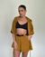 SHORT LUMI MOSTARDA