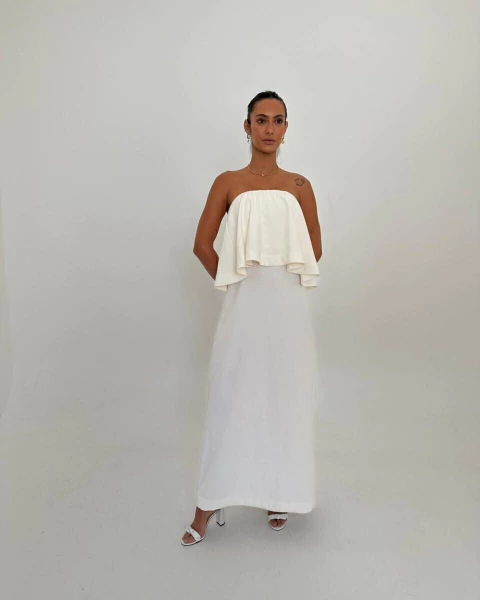 VESTIDO JOY OFF WHITE