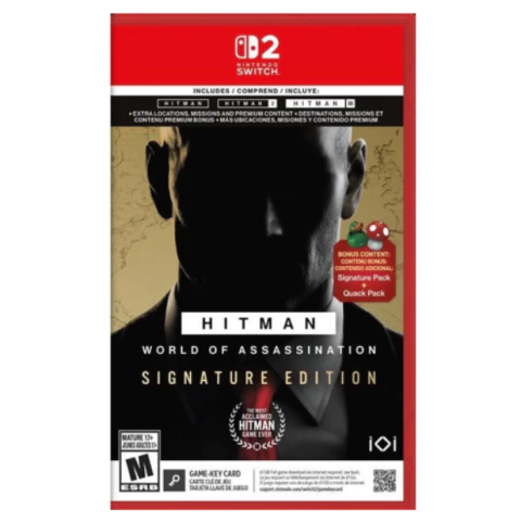 HITMAN World of Assassination Signature Edition Nintendo Switch 2 Fisico