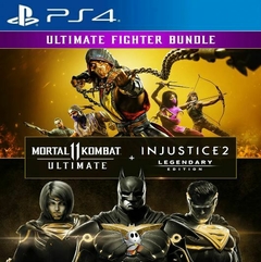 2 JUEGOS EN 1 MORTAL KOMBAT 11 ULTIMATE + INJUSTICE 2 LEGENDARY EDITION PS4