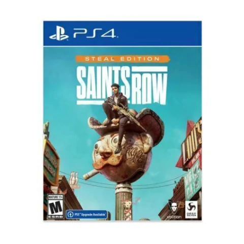 Saints Row Steal Edition - Stealbook Ps4 Fisico