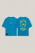 T-shirt Oversized Brasão FTV Azul Essen