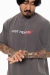 T-shirt Oversized Lust Cinza Estonado