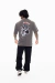 T-shirt Oversized Lust Cinza Estonado - Just Heaven Clothing