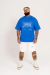 T-shirt Oversized Saint Azul Royal - loja online