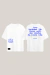 T-shirt Oversized Suas Maldades Branco - comprar online