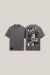 T-shirt Oversized Chicago JustHeaven Cinza
