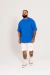 T-shirt Oversized Basic Rugby Premium Azul Royal - comprar online