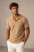 Polo Italiana Milano Just Heaven Bege - comprar online
