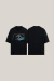T-shirt Oversized The Vision Preto