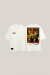 T-shirt Oversized O Maior Artilheiro Off White