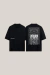 T-shirt Oversized Distorted Preto - comprar online