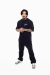 T-shirt Oversized Signature Preto na internet
