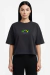 Cropped Oversized FTV Nacional Preto