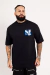 T-shirt Oversized Go And Preach Preto - comprar online