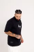 T-shirt Oversized Urban Blaze Preto na internet