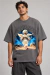 T-shirt Oversized Heaven Sent Cinza
