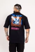 T-shirt Oversized Go And Preach Preto na internet