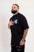T-shirt Oversized Go And Preach Preto - Just Heaven Clothing