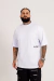 T-shirt Oversized Street Flow Branco na internet
