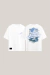 T-shirt Oversized By Sea Branco