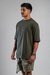 T-shirt Oversized Basic Rugby Premium Mata Verde - comprar online