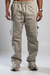 Calça Cargo Oversized Bege - Just Heaven Clothing