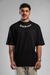 T-shirt Oversized Lazy Preto - comprar online