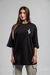 T-shirt Oversized Brand Preto - loja online