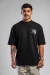 T-shirt Oversized Gluttony Preto - comprar online