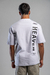 T-shirt Oversized Brand Branco - comprar online