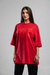 T-shirt Oversized JH Cross Vermelho - loja online
