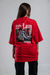 T-shirt Oversized Lazy Vermelho
